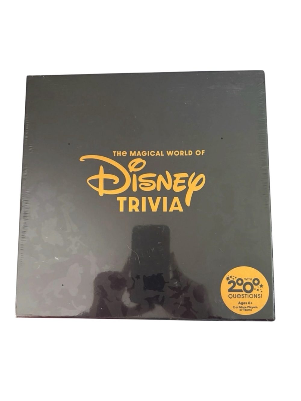 Disney Trivia Game - Black and Gold